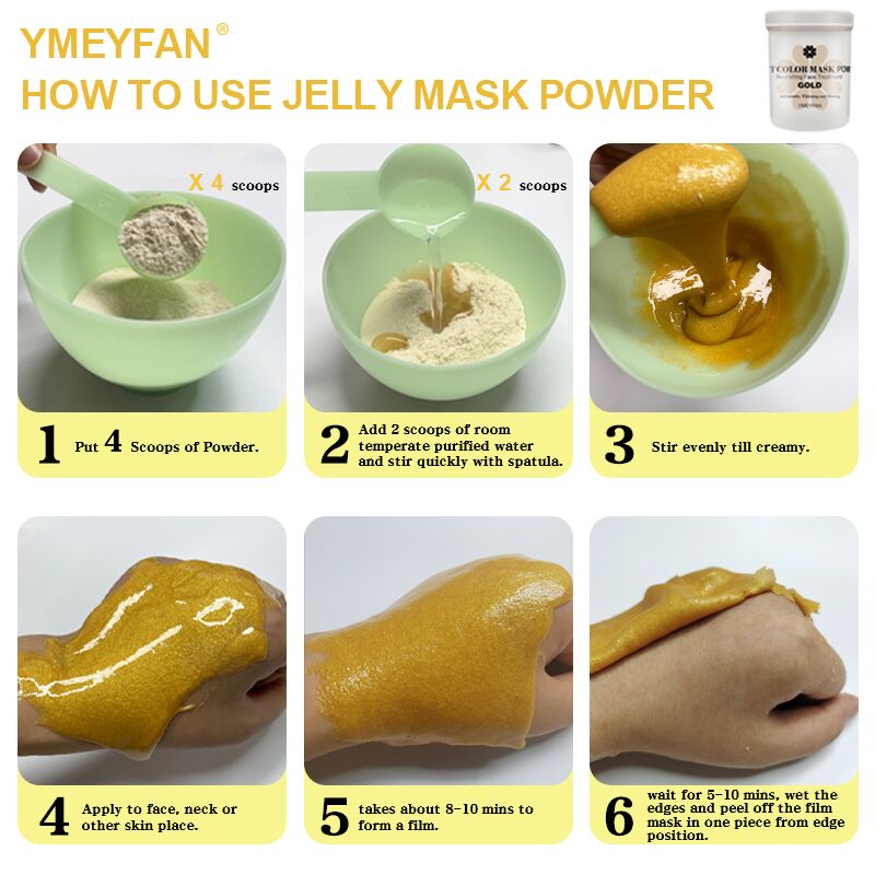 Jelly Mask Powder Set Peel Off Rubber Facial Mask
