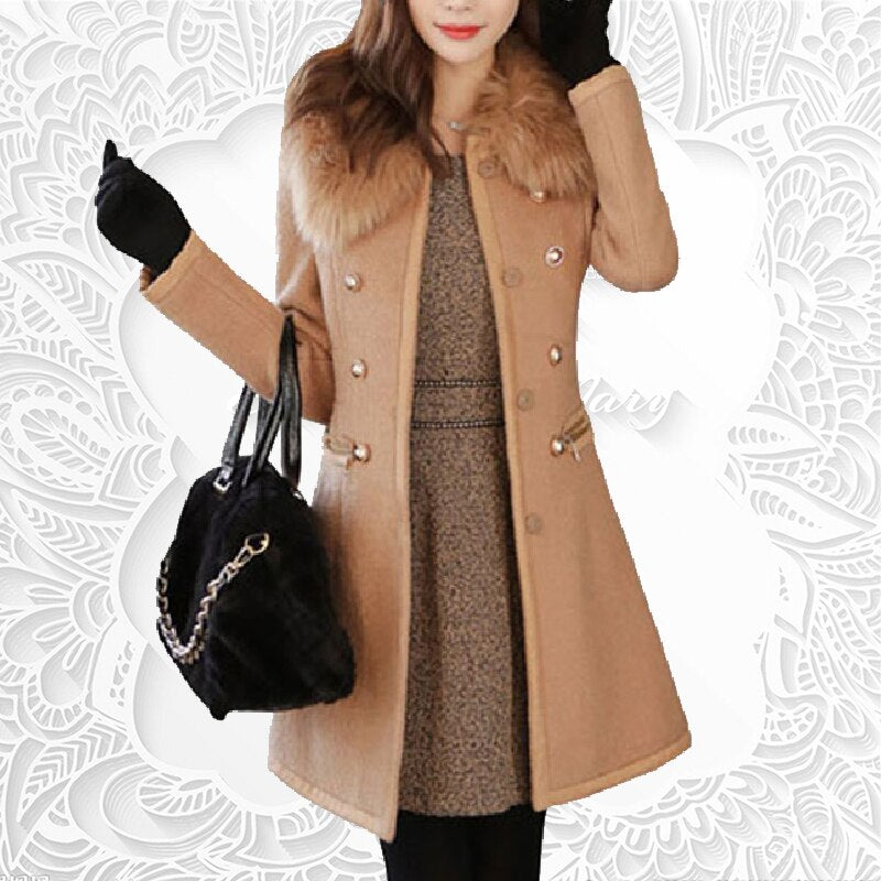Above the Knee Length Jacket Coat