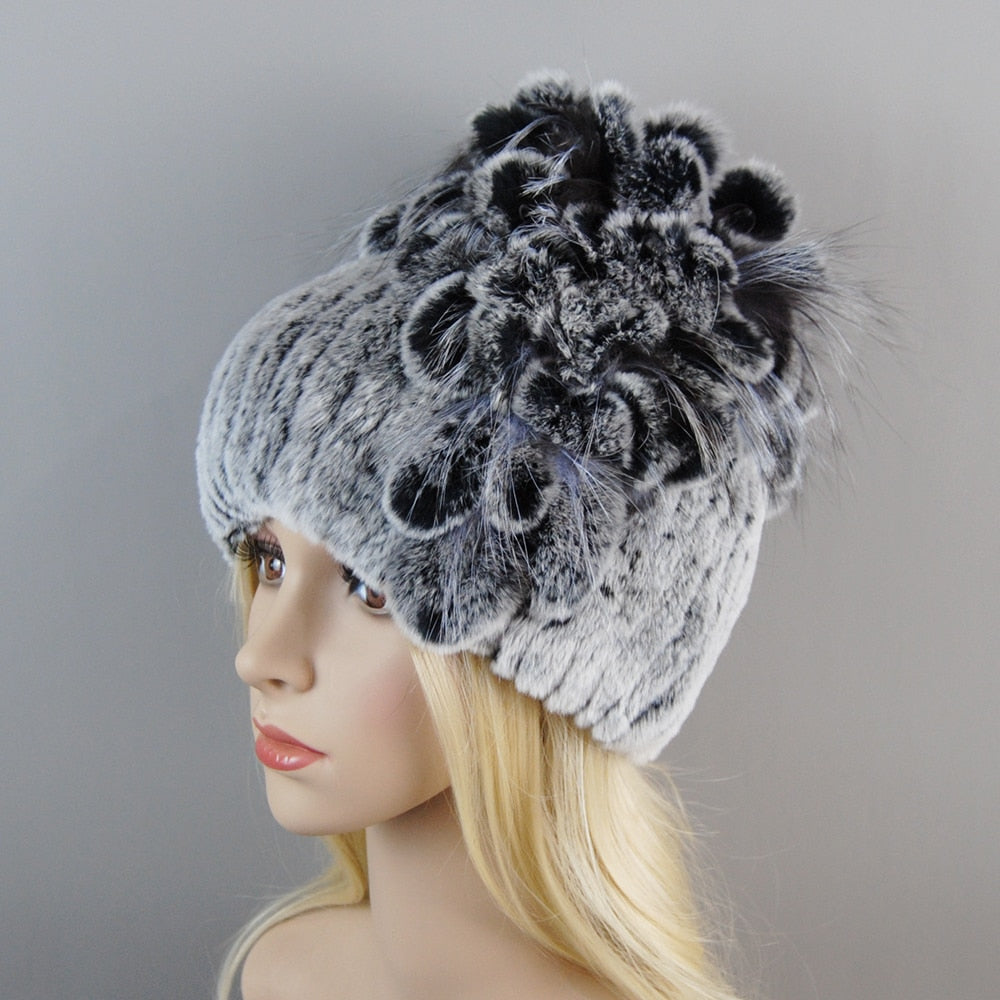 Fur Hat For Winter Cap Beanies