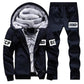 Winter Warm Hooded Tracksuit Set 2 piece