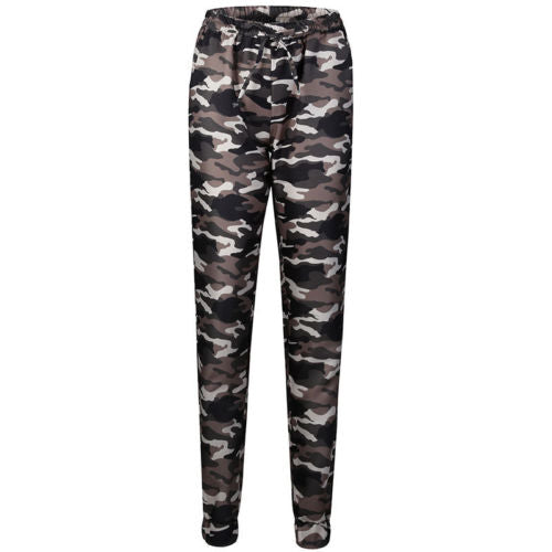 Camouflage Stylish Skinny Pants for Women