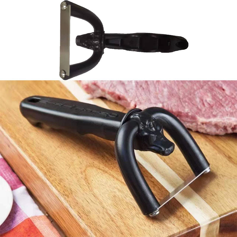 New Meat Fat Trimmer Beef Pork Handheld Slicer