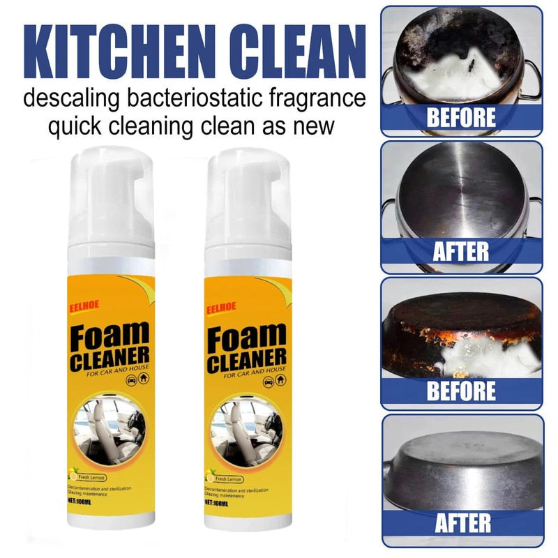 Multi-purpose Foam Cleaner Rust Remover- All-purpose Cleaner