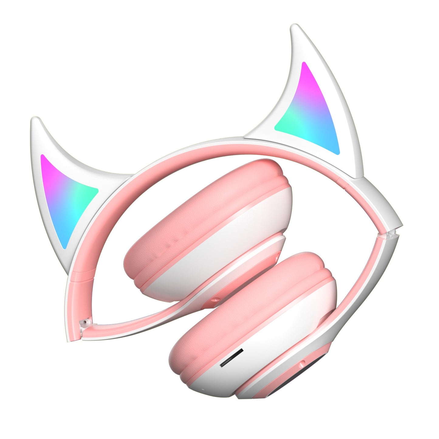 Devil Bluetooth Wireless Headphones Headset Flashing Light