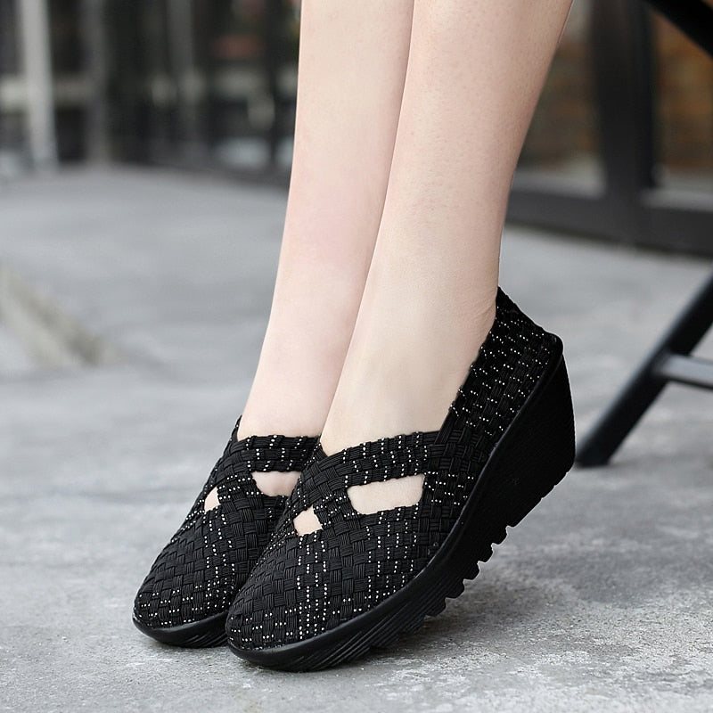 Slip On Casual Hand Made Breathable Shoes for Women