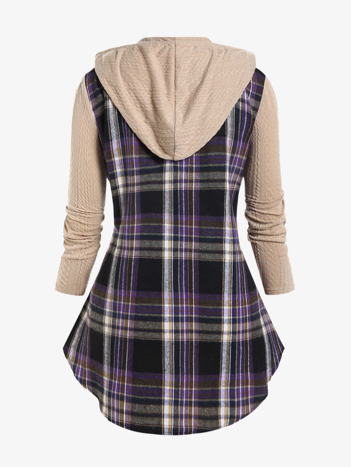 Hooded Cinched O Ring Top for Women