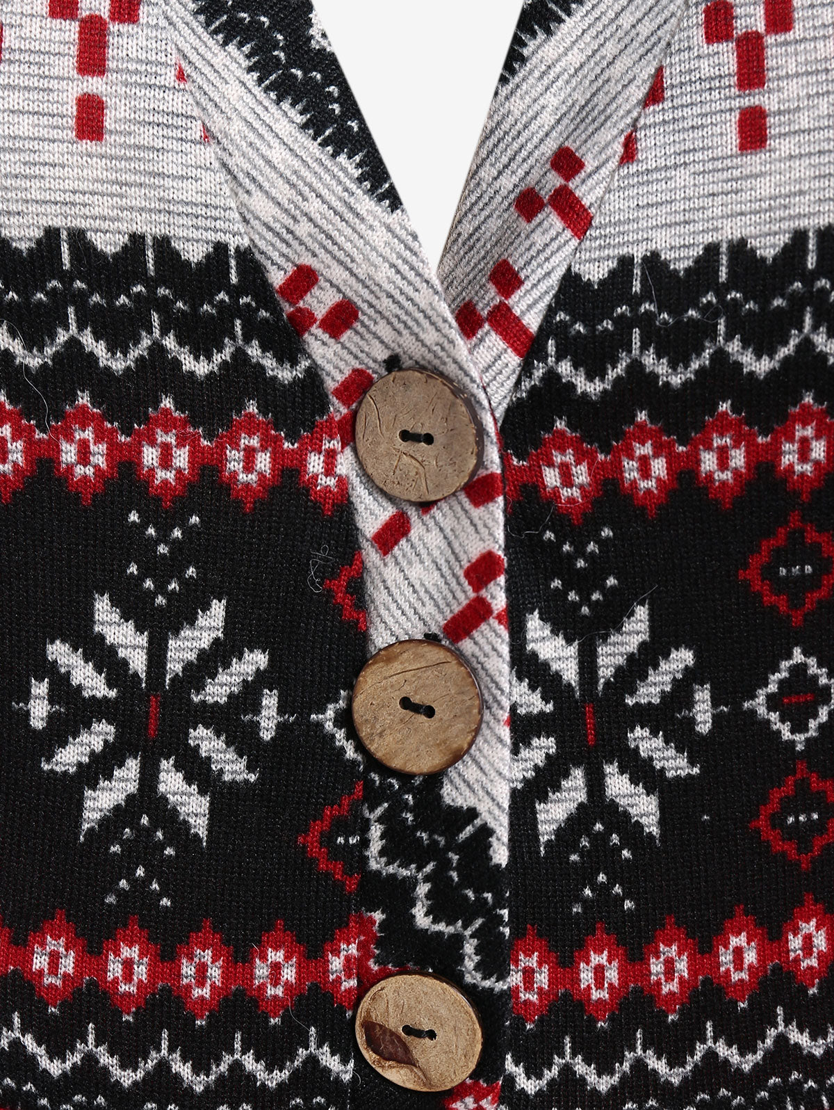 Geometry Print Knitted Top Plus Size for Women