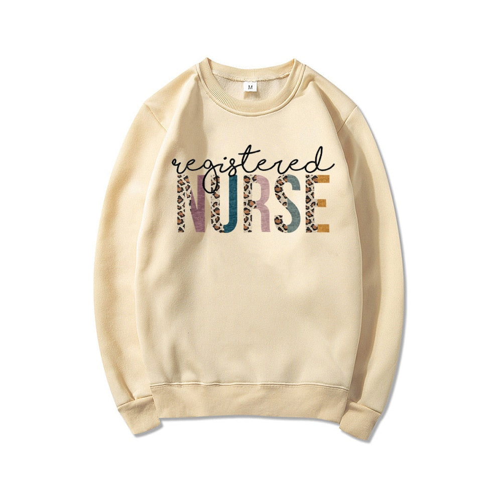 Registered Nurse Printing Sweatshirt