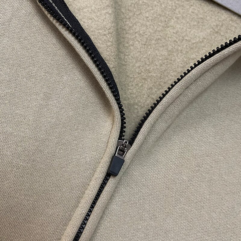 Essentials Hoodies For Men And Women Zipper High Street Loose Oversized Hip Hop Streetwear Casual Fashion Cotton Sweatshirts