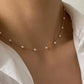 Neck Chain Pearl Choker Necklace