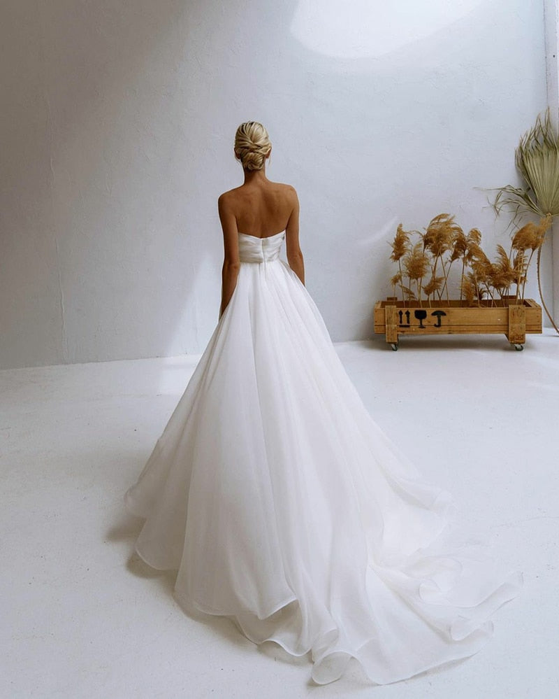 Strapless Wedding Dress