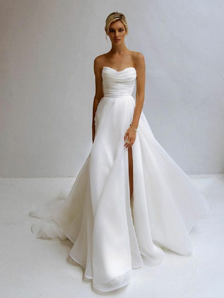 Strapless Wedding Dress