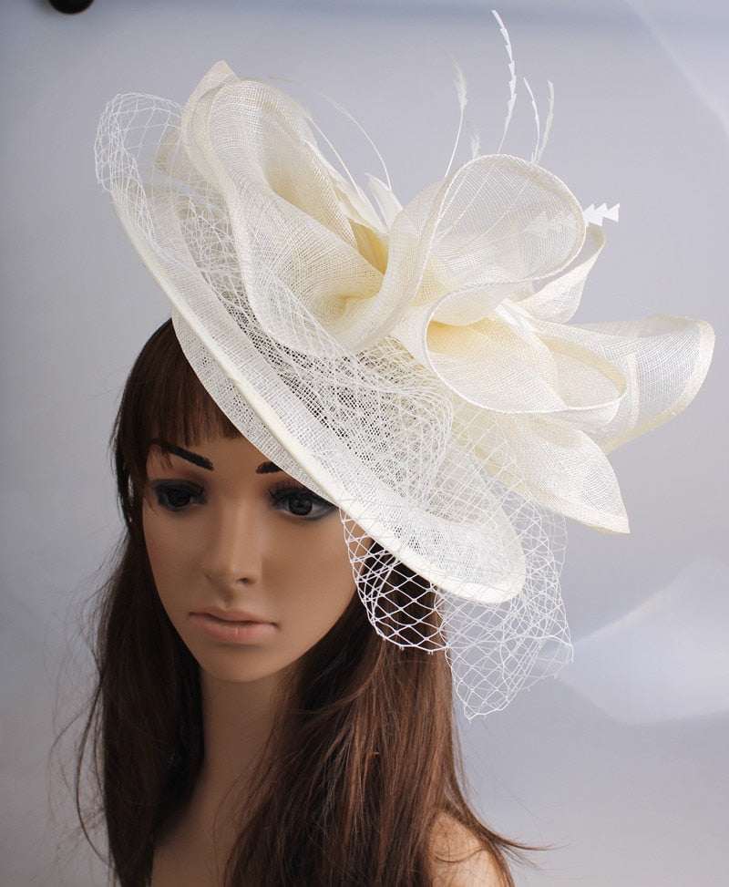 Fascinator Feather Bridal Veils Party Hair Accessories