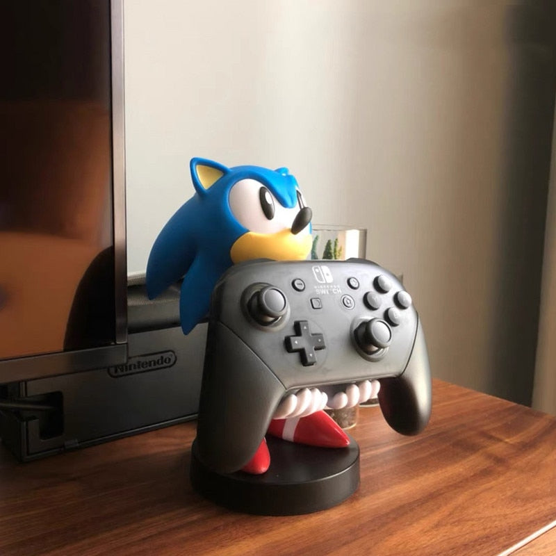Sonic Figure Model Cartoon Mobile Phone Holder