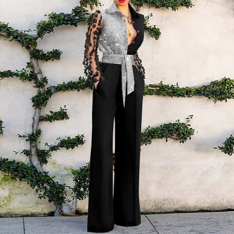 Hipster Lace Jumpsuit for Women