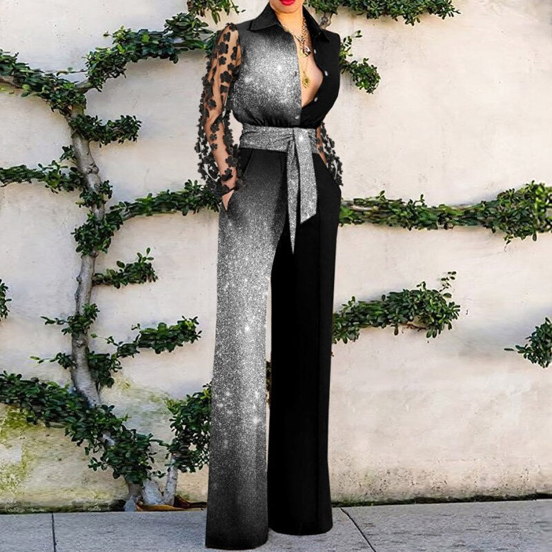 Hipster Lace Jumpsuit for Women