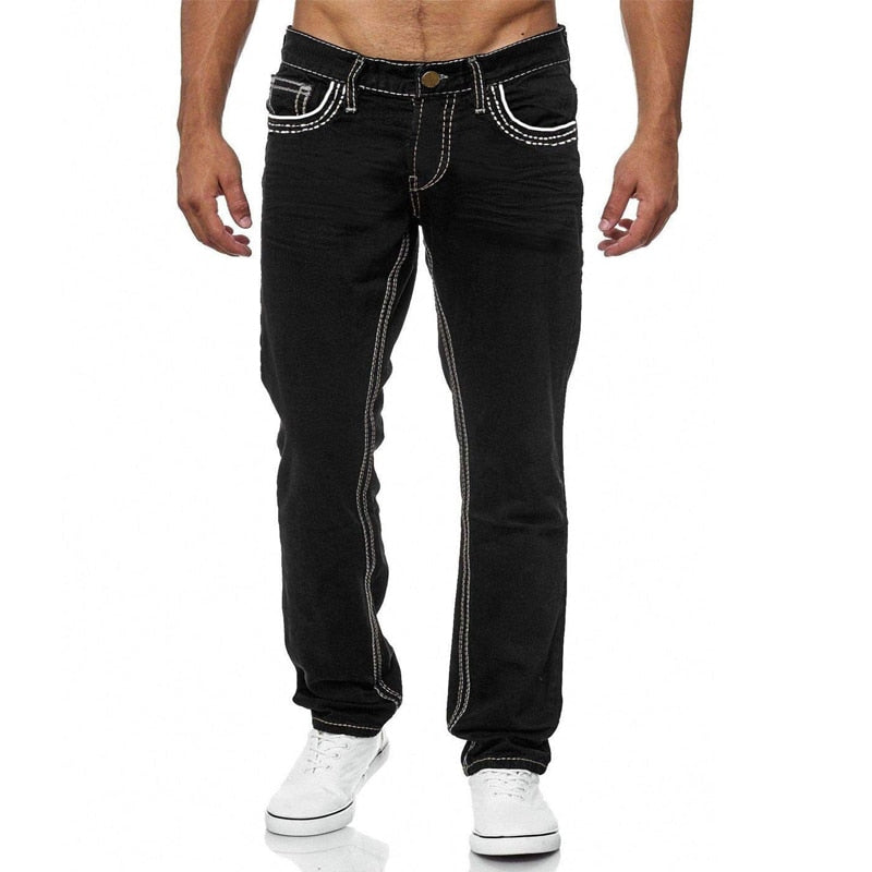 Casual Loose Long Jeans Denim Pants - Jeans