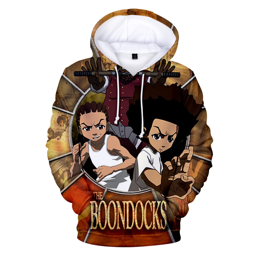 The Boondocks Hoodies Sweatshirt for Men