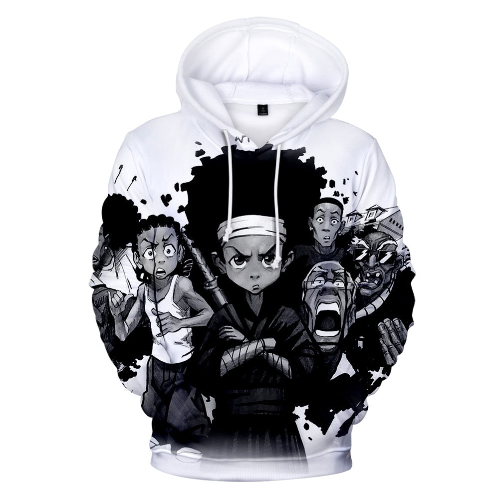 The Boondocks Hoodies Sweatshirt for Men