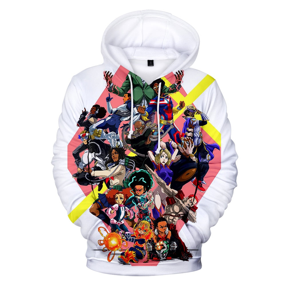 The Boondocks Hoodies Sweatshirt for Men