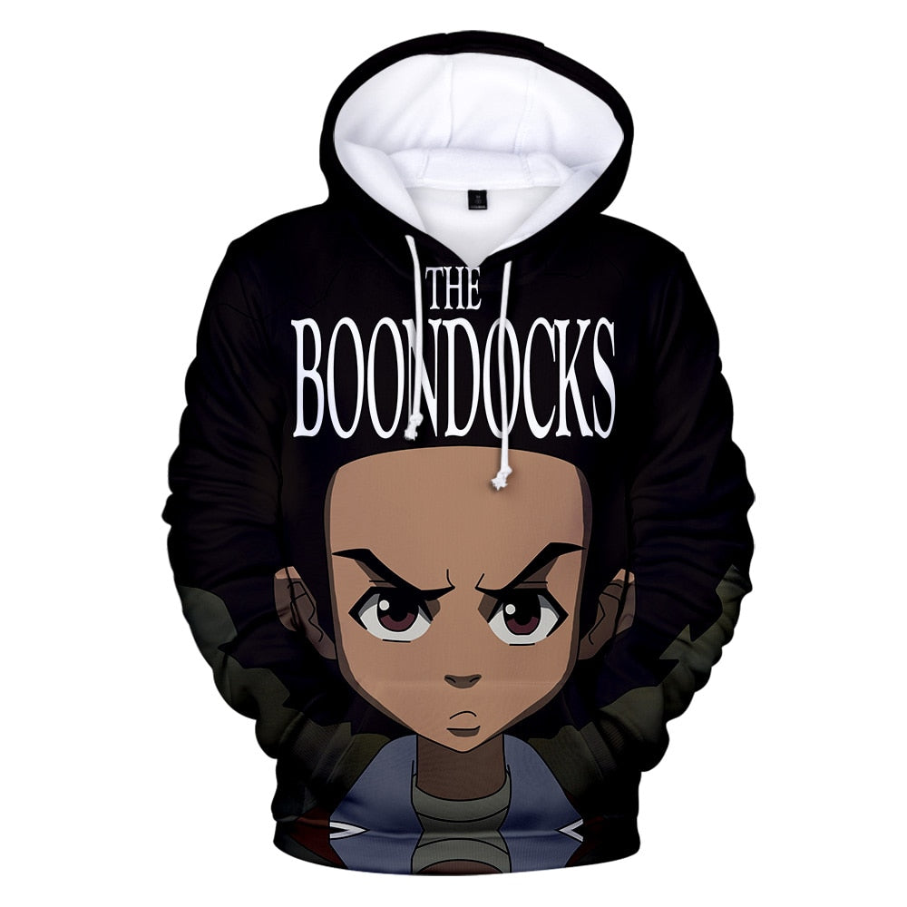 The Boondocks Hoodies Sweatshirt for Men