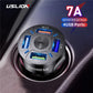 Uslion 4 Ports Usb Car Charge 48w Quick 7a Mini Fast Charging