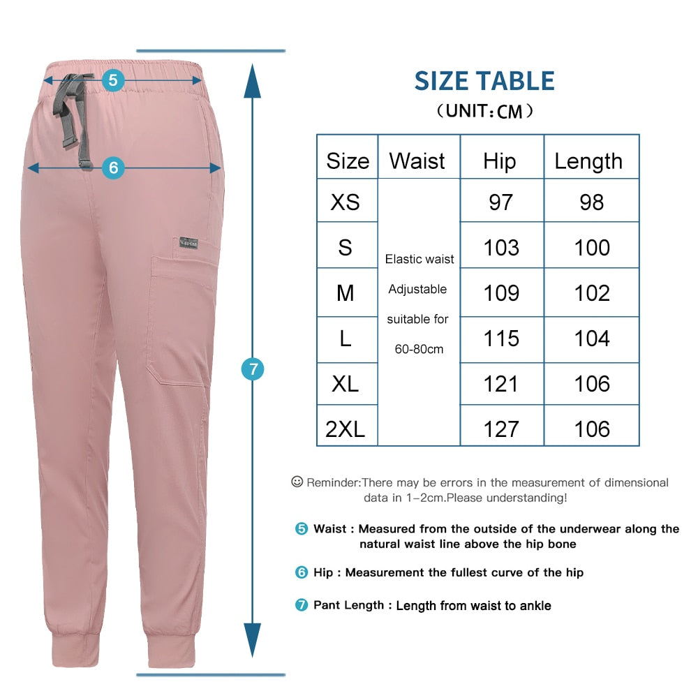 Medical Uniform Scrub Pants