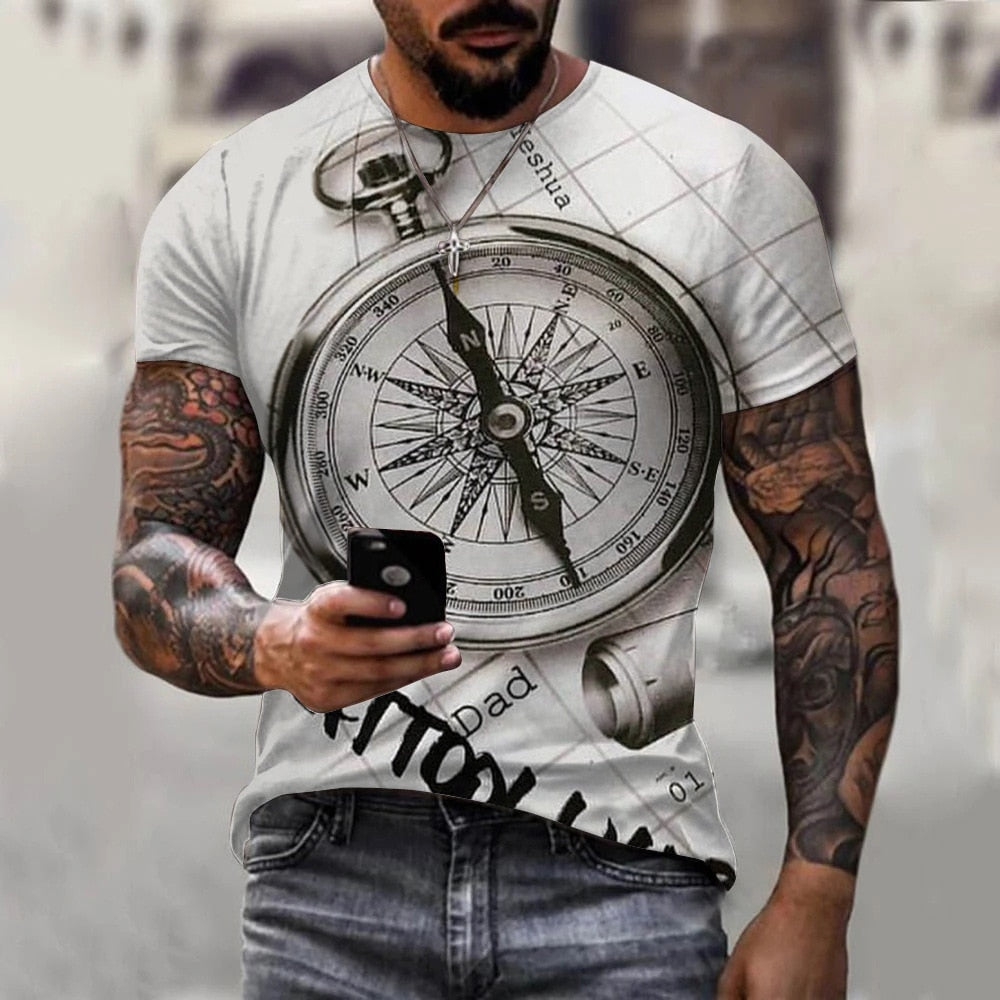 Vintage T-shirt top for Men