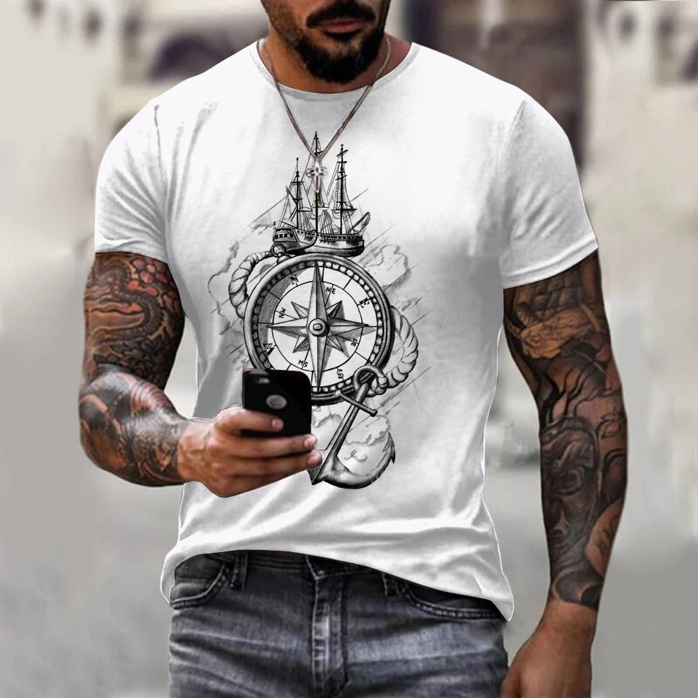 Vintage T-shirt top for Men
