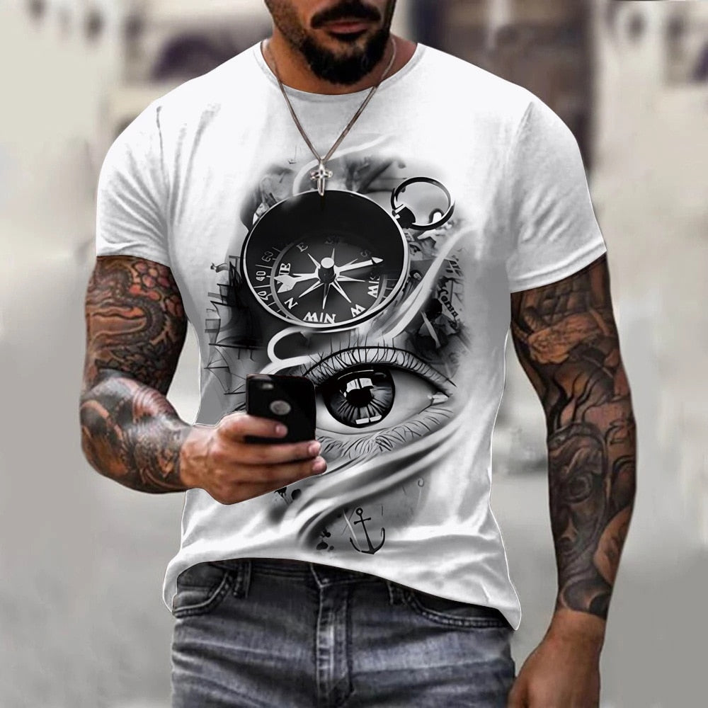 Vintage T-shirt top for Men