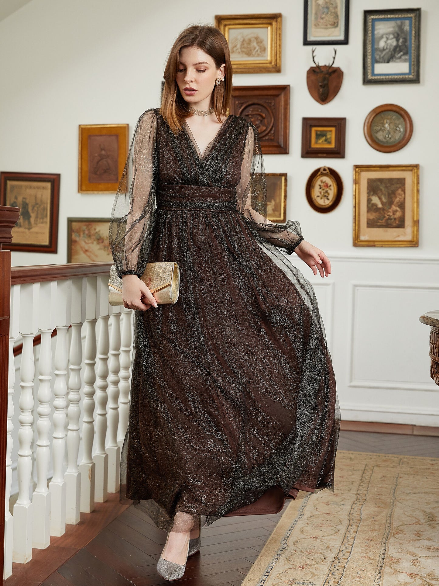 Elegant Bridesmaid Dress/ Evening Dress