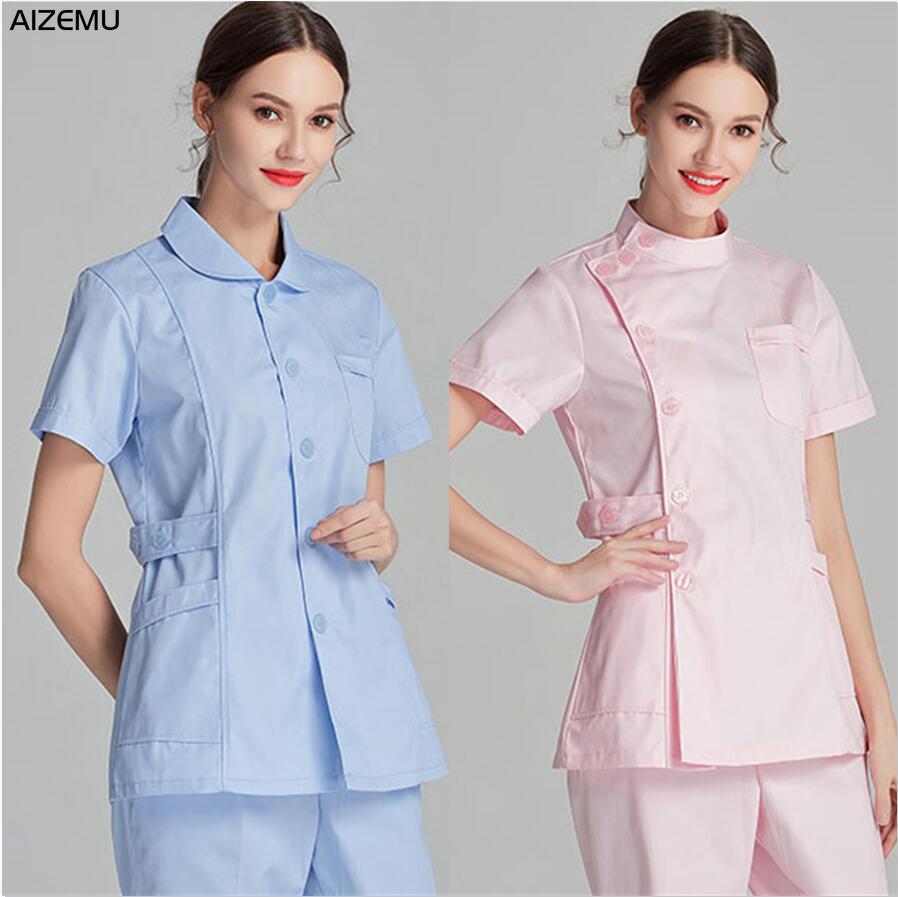 Long Sleeve Uniform Scrub Top