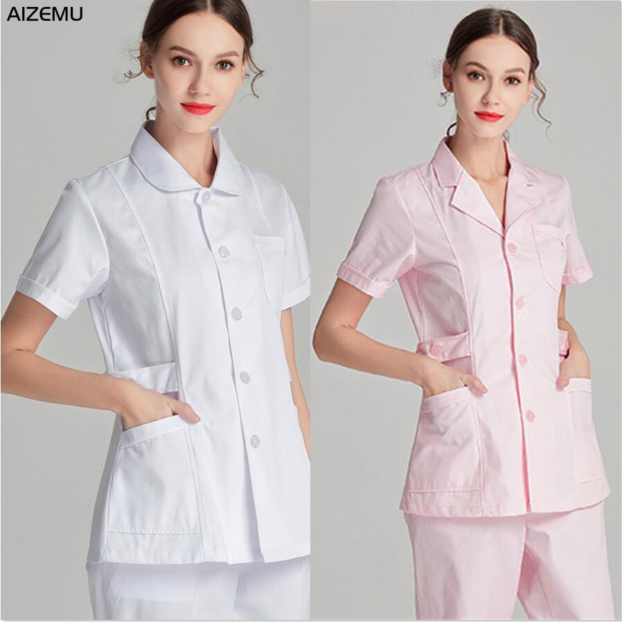 Long Sleeve Uniform Scrub Top