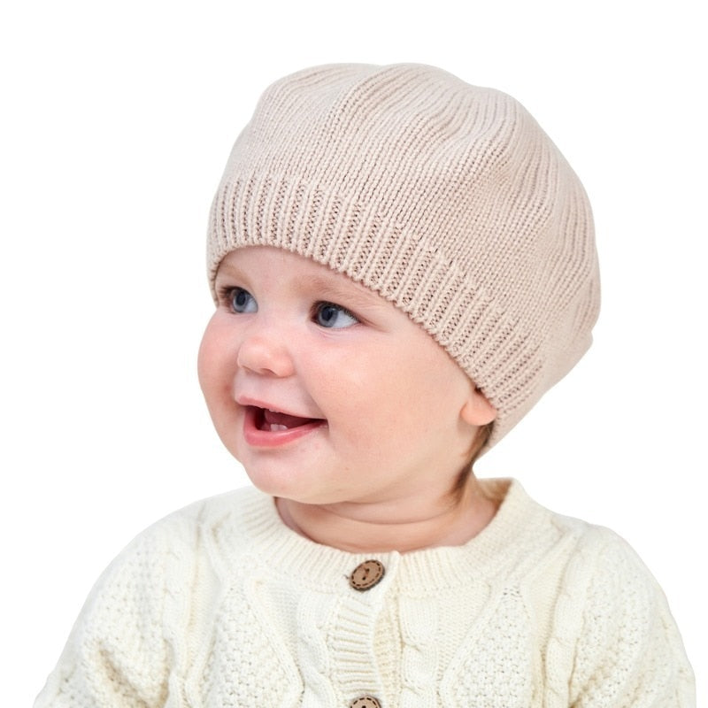 Knitted Winter Hat for Baby