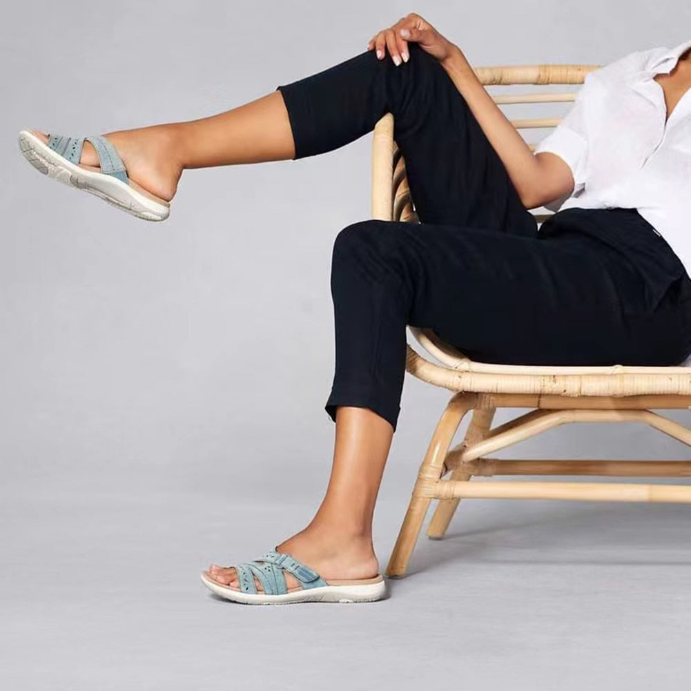 Comfortable Flat Flip Flops for Women