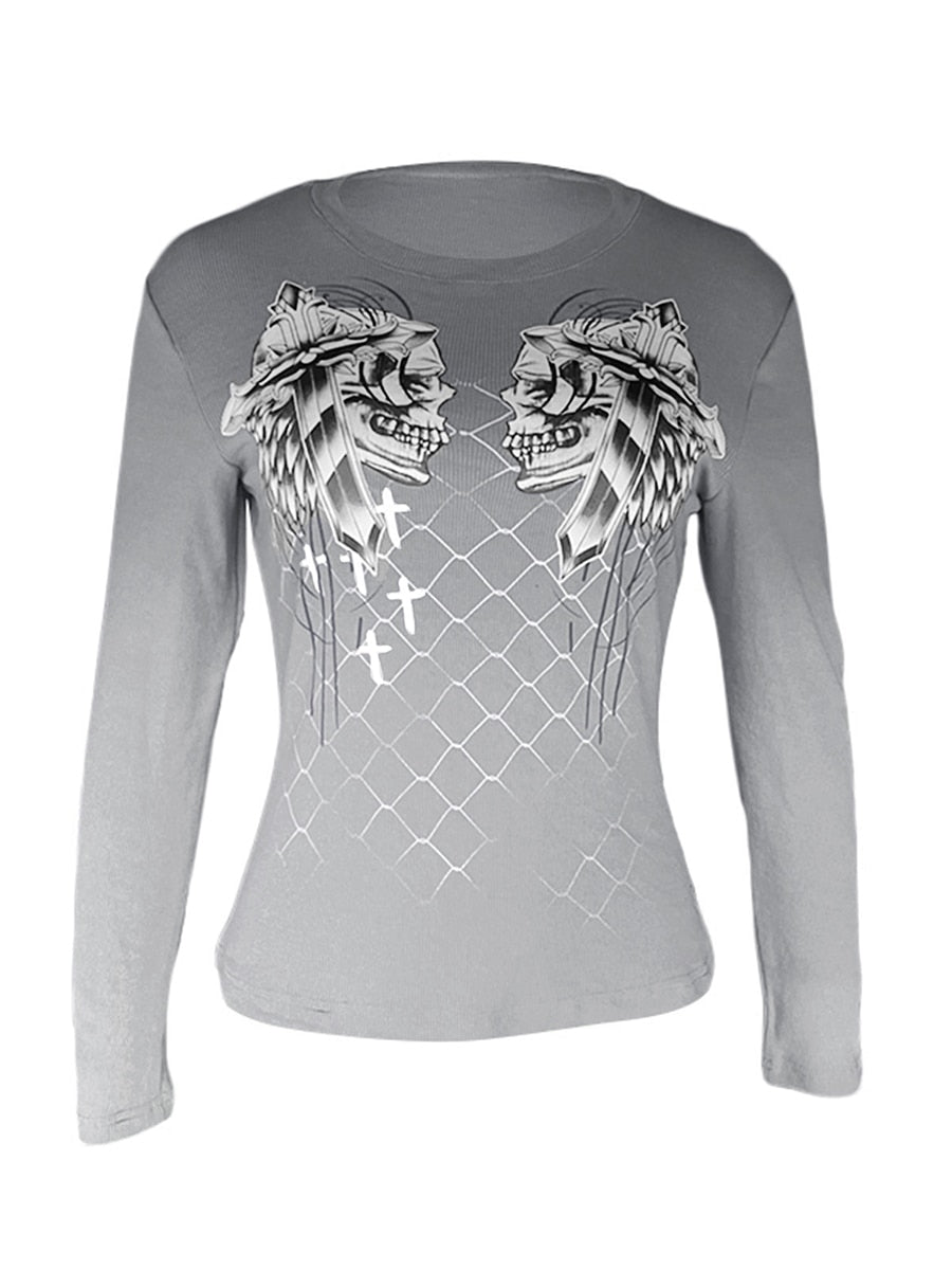 Vintage Y2K Long Sleeve Top