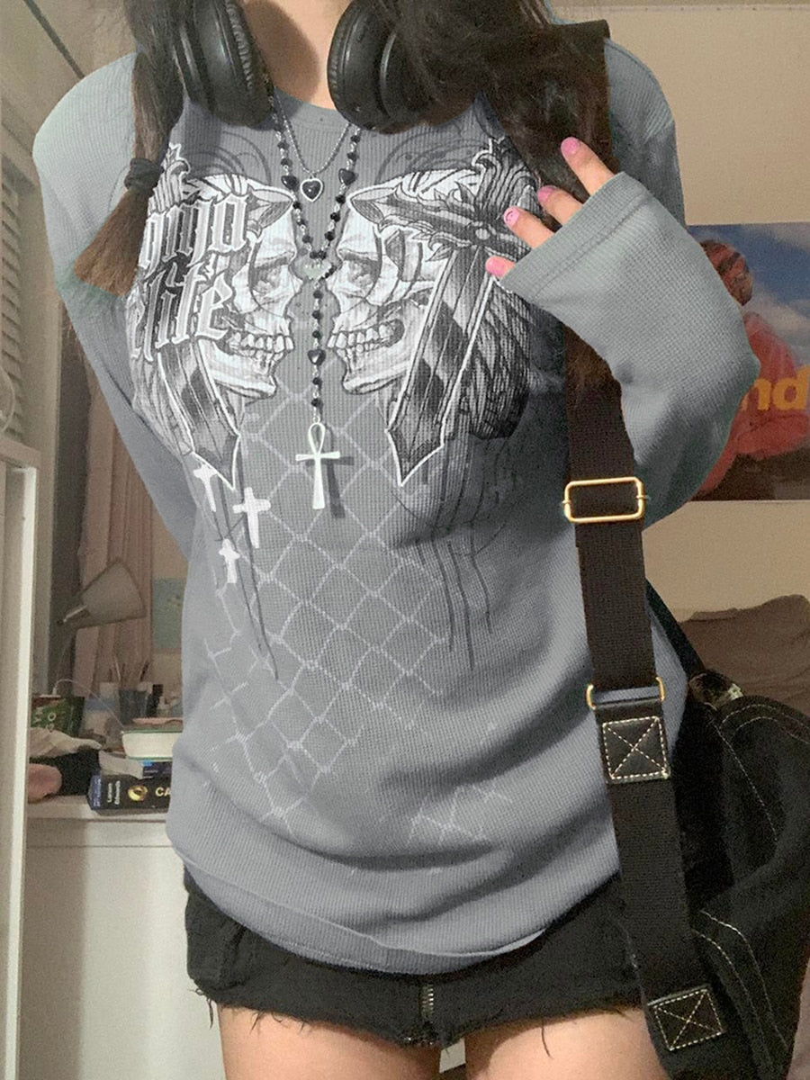 Vintage Y2K Long Sleeve Top