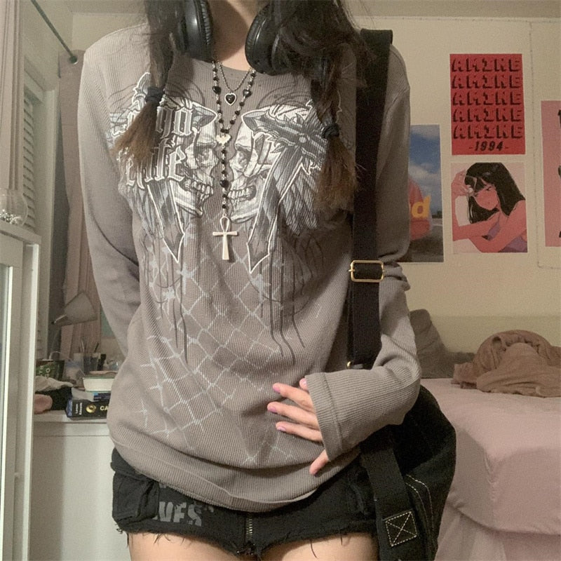 Vintage Y2K Long Sleeve Top