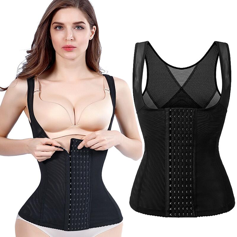 Waist Trainer Push Up Vest Corset Tummy Girdle Body Shaper