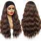 Long Natural Wave Synthetic Headband Wig For Women