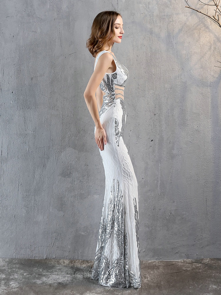 Sequin Evening Party Dress for Women