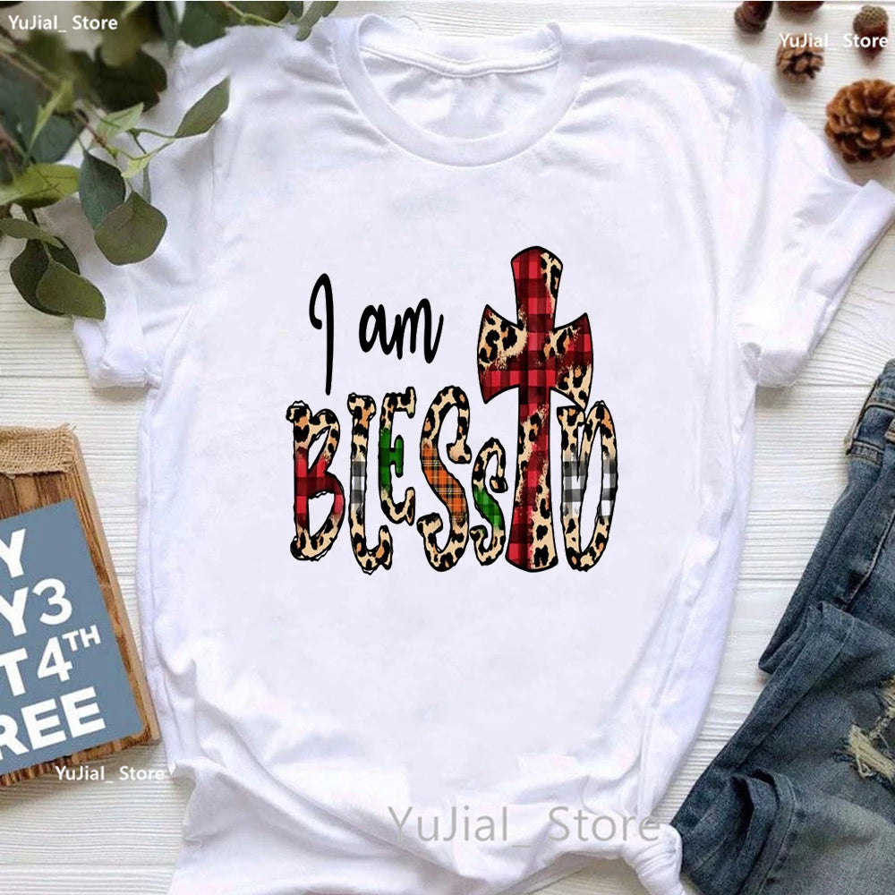 Jesus Graphic Print T-Shirt