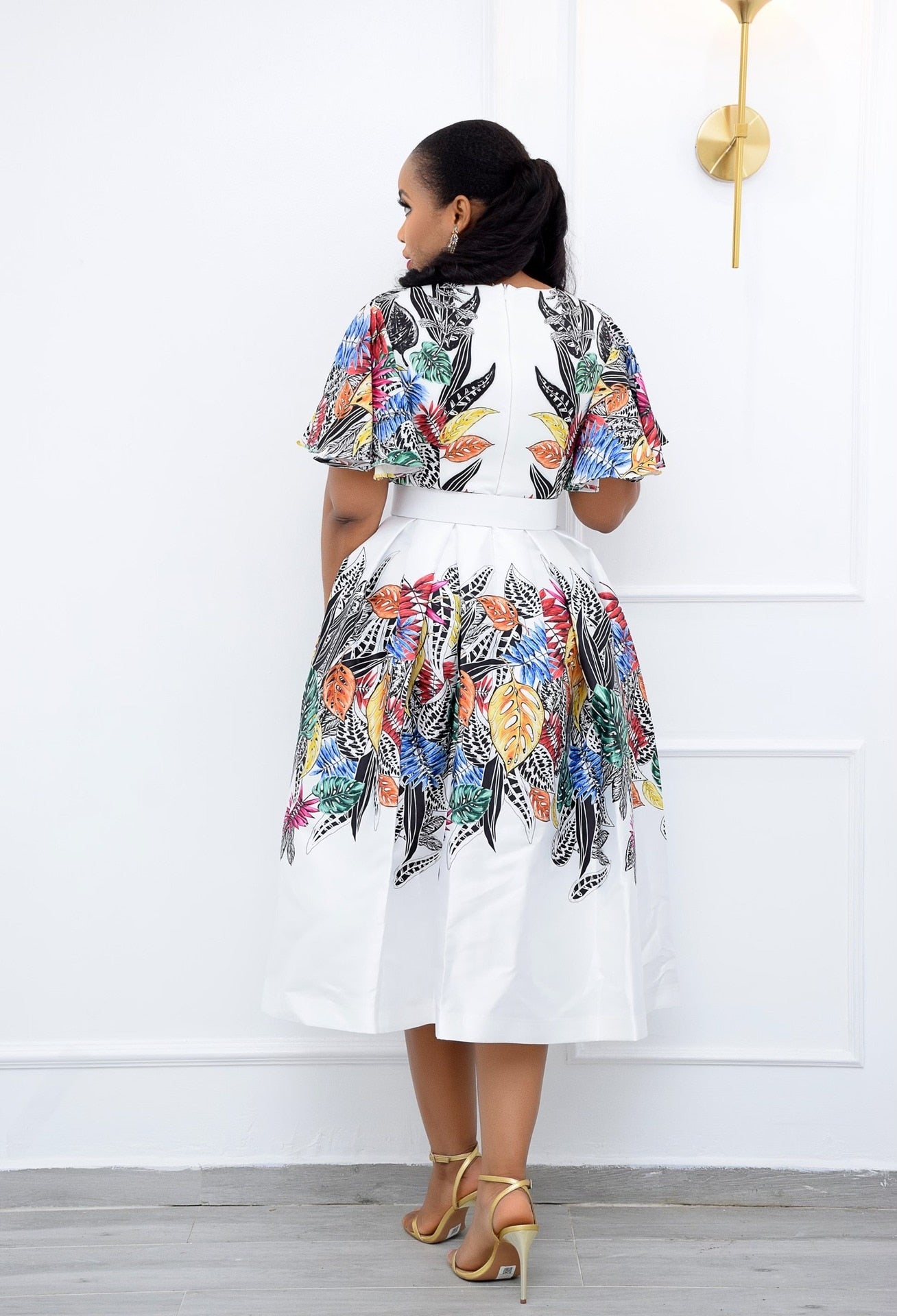 Vintage Flowery Dress