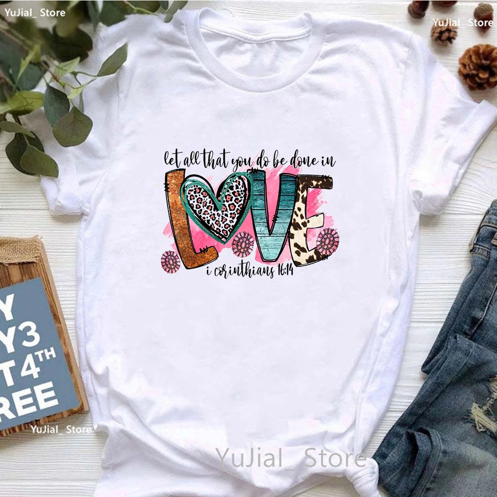 Jesus Graphic Print T-Shirt