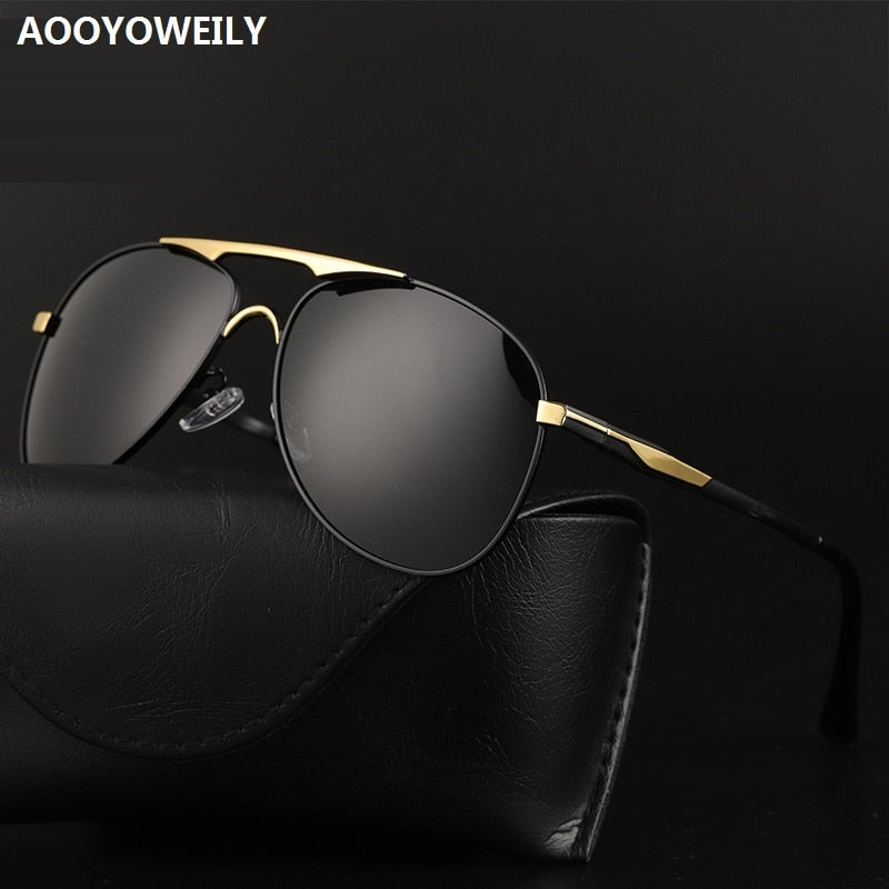 Red Men Polarized Sunglasses Aviator Sunglasses Men