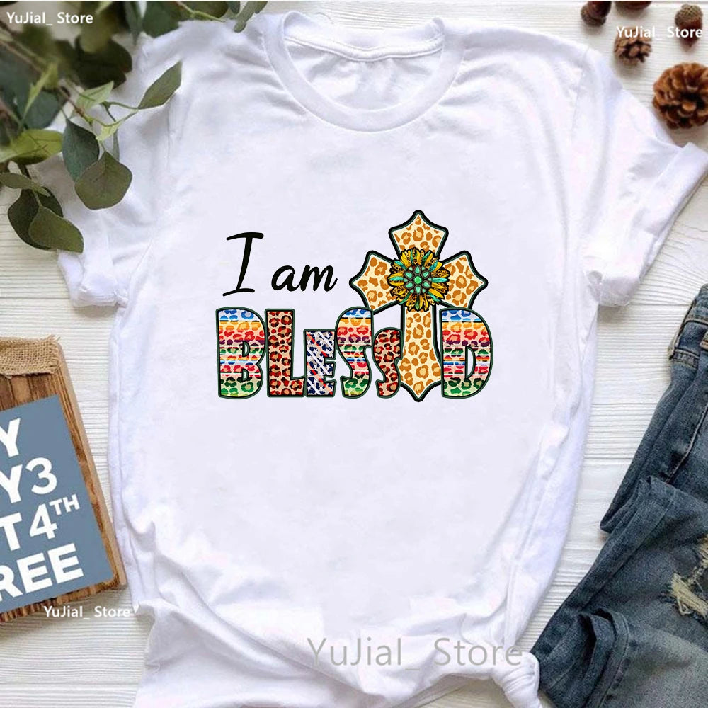 Jesus Graphic Print T-Shirt