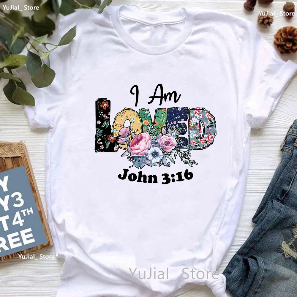 Jesus Graphic Print T-Shirt