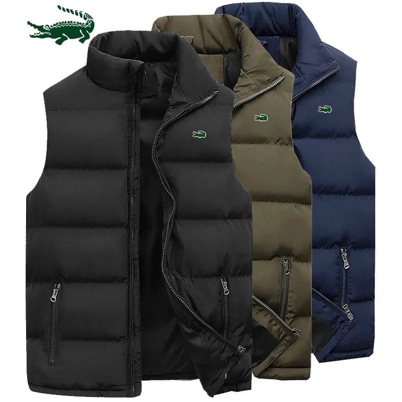 Mens Vest Jacket Warm Sleeveless Jackets