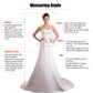 Luxurious Mermaid Strapless Ruffle Long Train Wedding Dress Sexy Formal Bridal Gowns