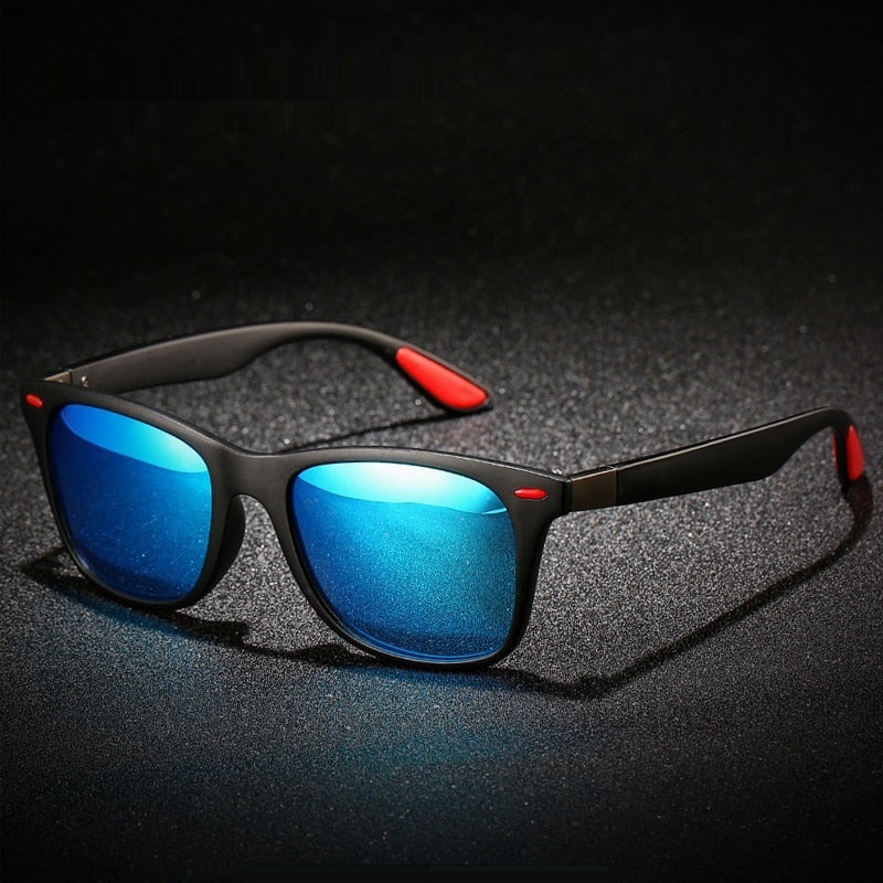 Men Polarized Vintage Driving Sunglasses Uv400 Protection